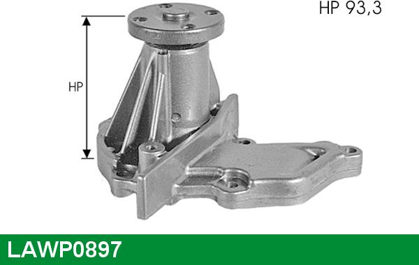 LUCAS LAWP0897 - Водна помпа vvparts.bg