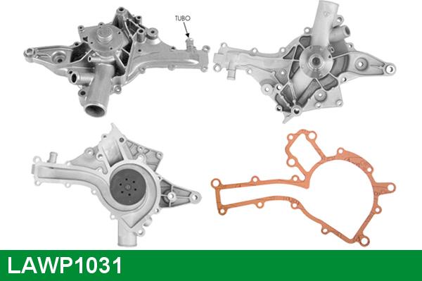 LUCAS LAWP1031 - Водна помпа vvparts.bg