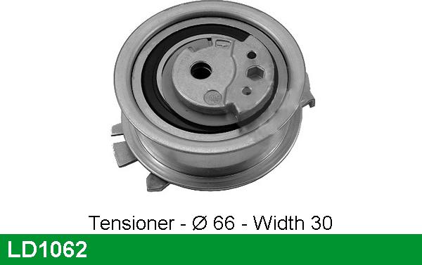 LUCAS LD1062 - Обтяжна ролка, ангренаж vvparts.bg