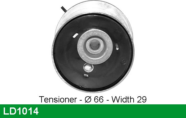 LUCAS LD1014 - Обтяжна ролка, ангренаж vvparts.bg