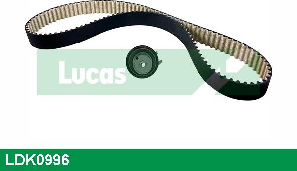 LUCAS LDK0996 - Комплект ангренажен ремък vvparts.bg