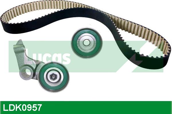 LUCAS LDK0957 - Комплект ангренажен ремък vvparts.bg