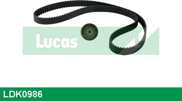 LUCAS LDK0986 - Комплект ангренажен ремък vvparts.bg