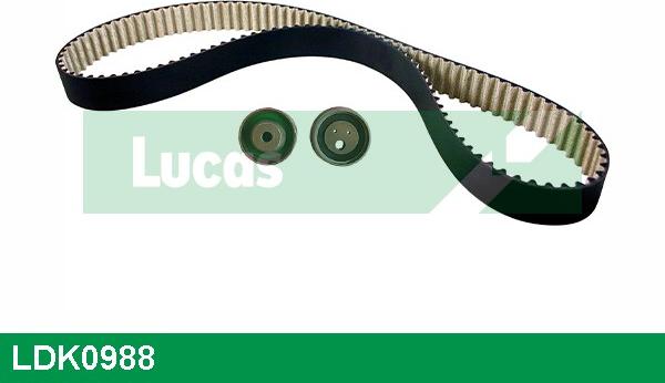 LUCAS LDK0988 - Комплект ангренажен ремък vvparts.bg