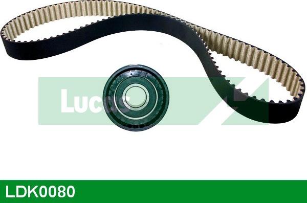 LUCAS LDK0080 - Комплект ангренажен ремък vvparts.bg