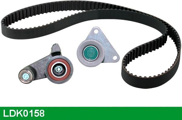 LUCAS LDK0158 - Комплект ангренажен ремък vvparts.bg