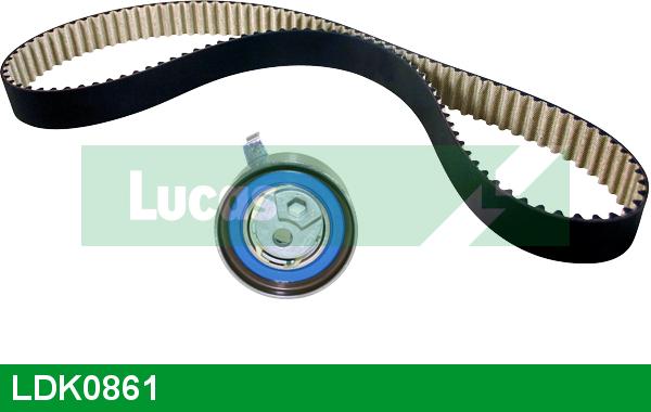 LUCAS LDK0861 - Комплект ангренажен ремък vvparts.bg