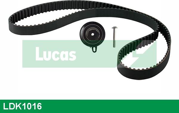 LUCAS LDK1016 - Комплект ангренажен ремък vvparts.bg