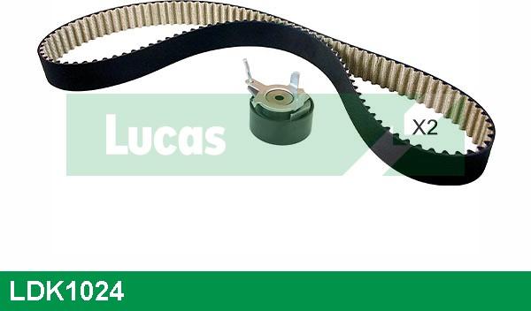 LUCAS LDK1024 - Комплект ангренажен ремък vvparts.bg