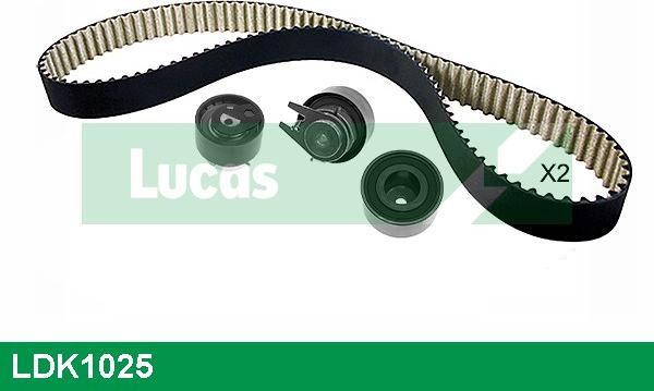 LUCAS LDK1025 - Комплект ангренажен ремък vvparts.bg