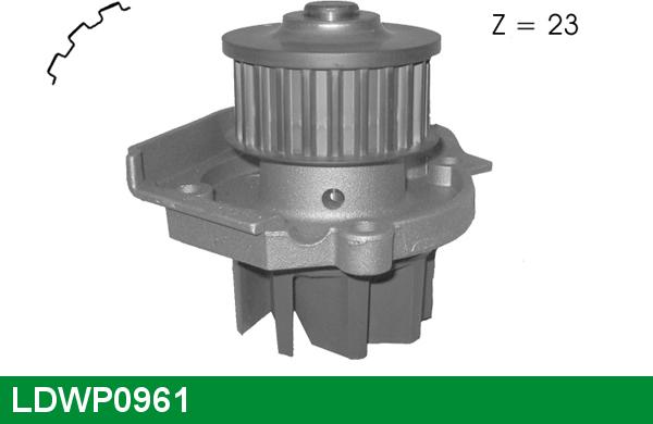 LUCAS LDWP0961 - Водна помпа vvparts.bg