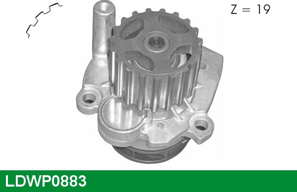 LUCAS LDWP0883 - Водна помпа vvparts.bg