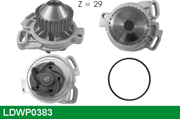 LUCAS LDWP0383 - Водна помпа vvparts.bg