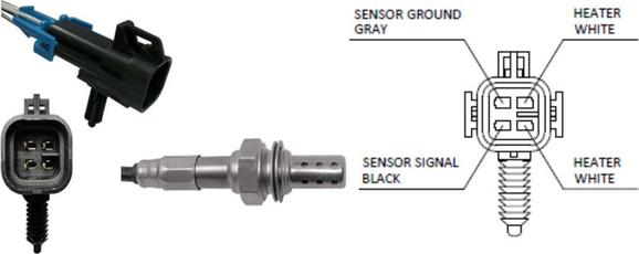 LUCAS LEB4025 - Ламбда-сонда vvparts.bg