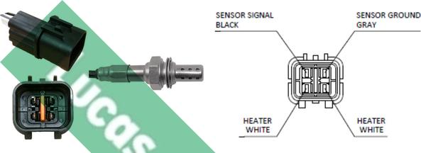 LUCAS LEB5389 - Ламбда-сонда vvparts.bg