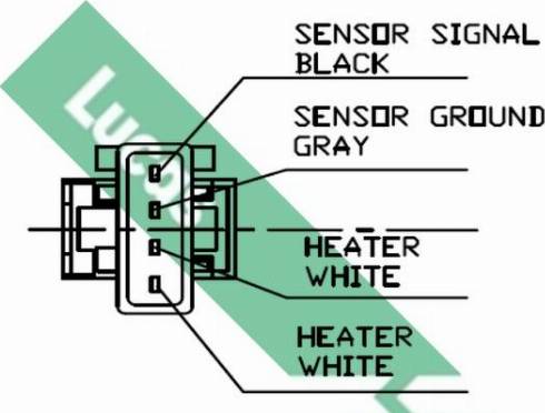 LUCAS LEB325 - Ламбда-сонда vvparts.bg
