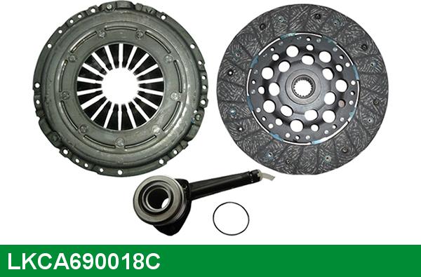 LUCAS LKCA690018C - Комплект съединител vvparts.bg