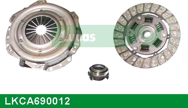 LUCAS LKCA690012 - Комплект съединител vvparts.bg