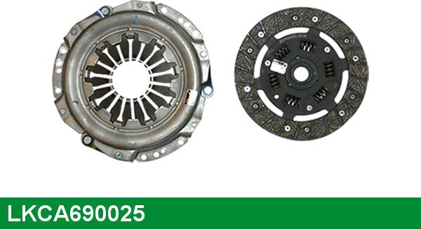 LUCAS LKCA690025 - Комплект съединител vvparts.bg