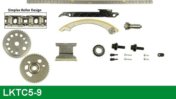 LUCAS LKTC5-9 - Комплект ангренажна верига vvparts.bg