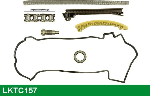 LUCAS LKTC157 - Комплект ангренажна верига vvparts.bg