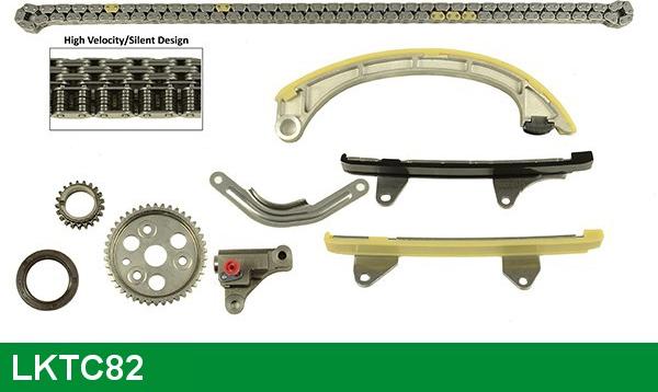 LUCAS LKTC82 - Комплект ангренажна верига vvparts.bg