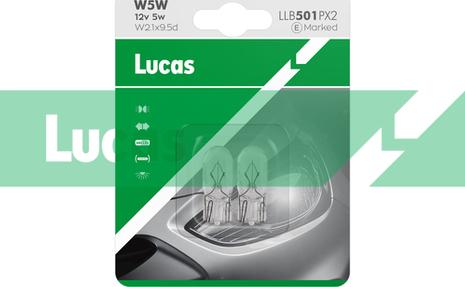 LUCAS LLB501PX2 - Крушка с нагреваема жичка, мигачи vvparts.bg