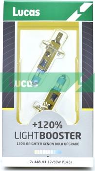 LUCAS LLX448XLSX2 - Крушка с нагреваема жичка, фар за осветяване при завиване vvparts.bg