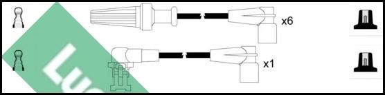LUCAS LUC4092 - Комплект запалителеи кабели vvparts.bg