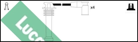 LUCAS LUC4218 - Комплект запалителеи кабели vvparts.bg