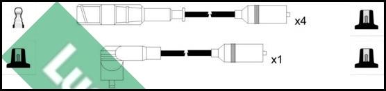 LUCAS LUC5217 - Комплект запалителеи кабели vvparts.bg