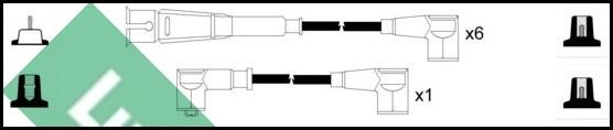 LUCAS LUC5220 - Комплект запалителеи кабели vvparts.bg