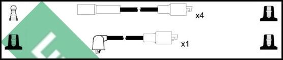 LUCAS LUC7169 - Комплект запалителеи кабели vvparts.bg
