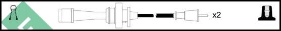 LUCAS LUC7214 - Комплект запалителеи кабели vvparts.bg