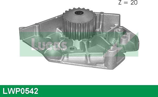 LUCAS LWP0542 - Водна помпа vvparts.bg