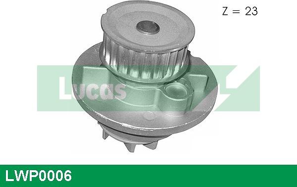 LUCAS LWP0006 - Водна помпа vvparts.bg