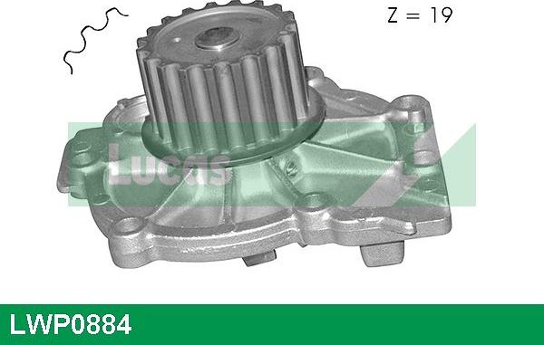 LUCAS LWP0884 - Водна помпа vvparts.bg