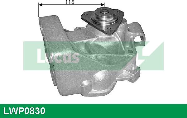 LUCAS LWP0830 - Водна помпа vvparts.bg