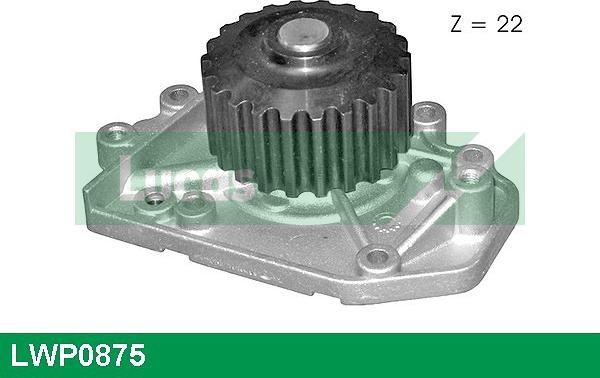 LUCAS LWP0875 - Водна помпа vvparts.bg