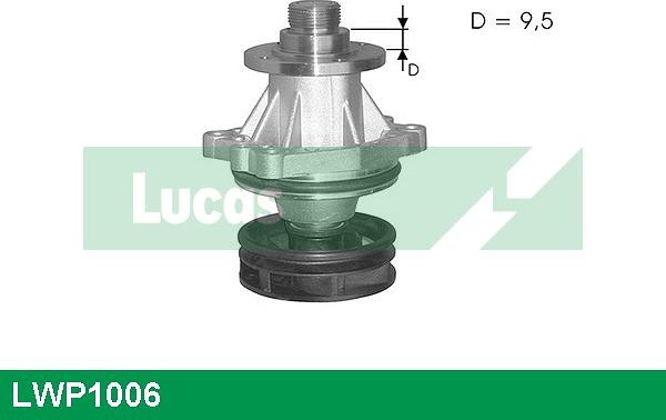 LUCAS LWP1006 - Водна помпа vvparts.bg