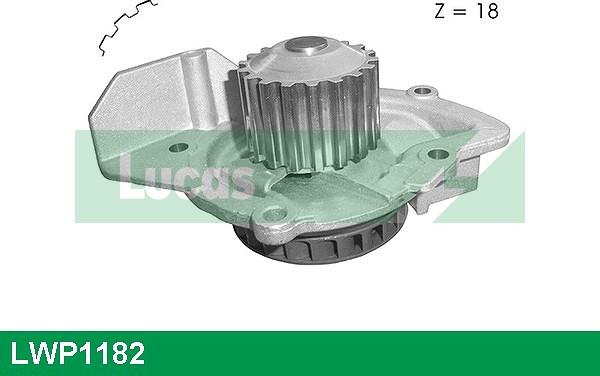 LUCAS LWP1182 - Водна помпа vvparts.bg