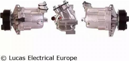 Lucas Electrical ACP941 - Компресор, климатизация vvparts.bg