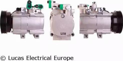 Lucas Electrical ACP953 - Компресор, климатизация vvparts.bg