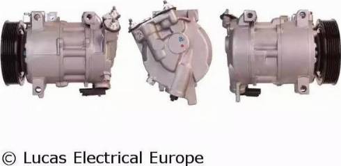 Lucas Electrical ACP909 - Компресор, климатизация vvparts.bg