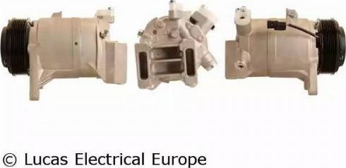 Lucas Electrical ACP913 - Компресор, климатизация vvparts.bg