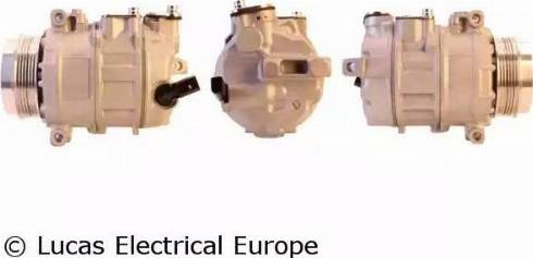 Lucas Electrical ACP987 - Компресор, климатизация vvparts.bg