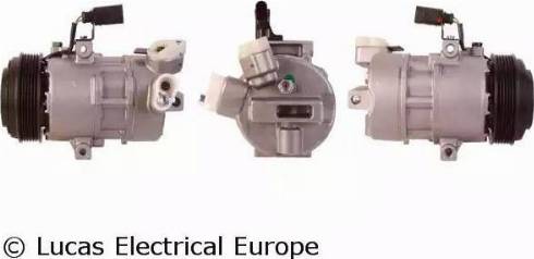 Lucas Electrical ACP974 - Компресор, климатизация vvparts.bg
