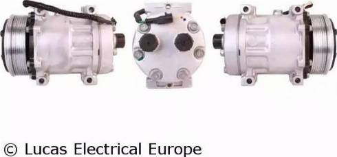 Lucas Electrical ACP975 - Компресор, климатизация vvparts.bg