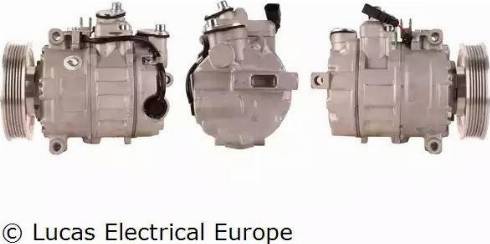 Lucas Electrical ACP497 - Компресор, климатизация vvparts.bg