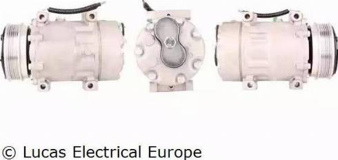 Lucas Electrical ACP444 - Компресор, климатизация vvparts.bg